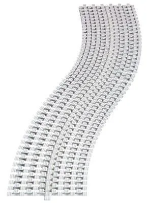 Dalga Desen Havuz Izgarası Çift Geçme 20cm