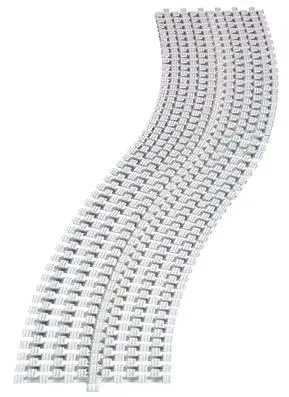 Dalga Desen Havuz Izgarası Çift Geçme 20cm